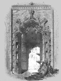 ''Archway in the Capella at Batalha; Excursions near Lisbon', 1875. Creator: Unknown.