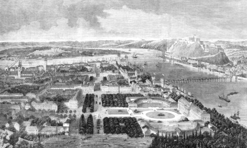 The city of Coblentz, 1860. Creator: Unknown.