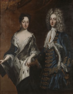 Frederick IV, Duke of Holstein-Gottorp, and Princess Hedvig Sophia, 1700.  Creator: David von Krafft.