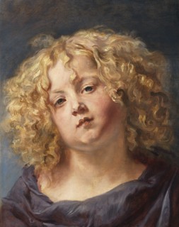 Study of a Boy's Head, c.1644-1645. Creator: Thomas Willeboirts.