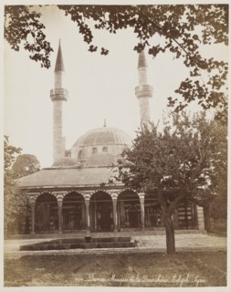 Damas Mosquee De La Dervicherie Cekyeh, Syrie # 404, Printed c.1870. Creator: Felix Bonfils.