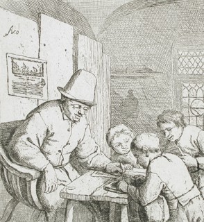 The Schoolmaster, c1644. Creator: Adriaen van Ostade.
