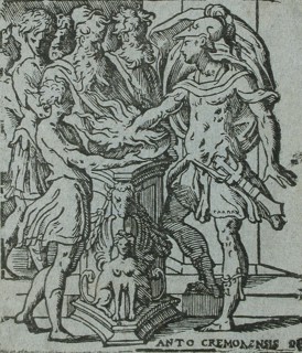 Mucius Scaevola, c1540. Creator: Antonio Campi.