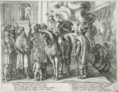 Canto II, 16th century. Creator: Antonio Tempesta.