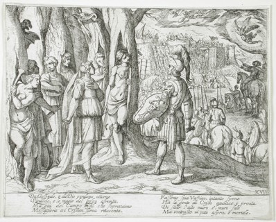 Canto XVIII, 16th century. Creator: Antonio Tempesta.