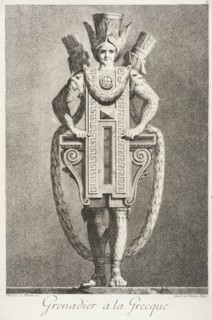 Grenadier à la Grecque, 1771. Creator: Bossi.