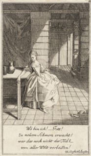 Plate 11 from The Deserter by Sedaine, 1775. Creator: Daniel Berger.