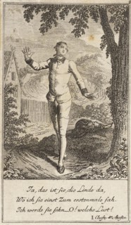 Plate 2 from The Deserter by Sedaine, 1775. Creator: Daniel Berger.
