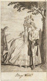 Illustration for 'Life of a Badly Brought Up Young Lady', 1779. Creator: Daniel Nikolaus Chodowiecki.