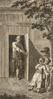 Illustration for Henry Pestalozzi's 'Leonard and Gertrude or the Village Customs', 1782. Creator: Daniel Nikolaus Chodowiecki.