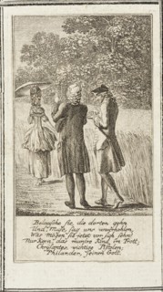 Plate 8 for 'Moral and Satiric Content', 1778. Creator: Daniel Nikolaus Chodowiecki.