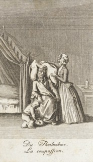 Illustration for 'Uprightness and Hypocrisy', 1793. Creator: Daniel Nikolaus Chodowiecki.