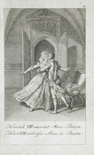 Illustration for the 'History of Henry VIII', 1797. Creator: Eberhard Siegfried Henne.