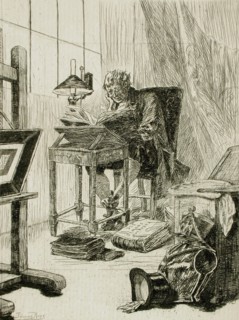 L'Art moderne ou la lecture du grimoire, 1879. Creator: Félicien Rops.
