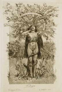 À coeur perdu, 1888. Creator: Félicien Rops.