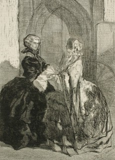 La Traite des Blanches, 1857. Creator: Félicien Rops.