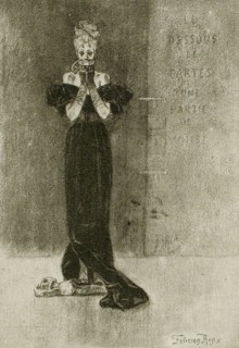 Le Dessous de cartes d'une partie de Whist, 1886. Creator: Félicien Rops.