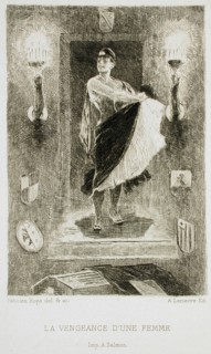 Le Vengeance d'une femme, 1886. Creator: Félicien Rops.