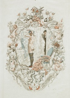Les Exercices de dévotion de M. Henri Roch, 1882. Creator: Félicien Rops.