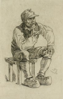 L'Oracle du Hameau, 1878. Creator: Félicien Rops.