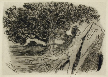 James Tobynn, 1875. Creator: Félicien Rops.