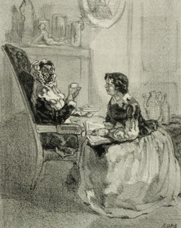Menus Propos, 1856. Creator: Félicien Rops.