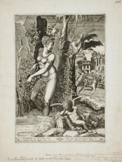 Venus and the Rose, 1564. Creators: Gaspare Osello, Giorgio Ghisi.
