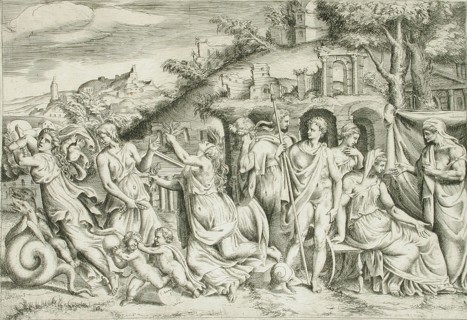 History of Jason and Medea, c1565. Creator: Giulio Bonasone.