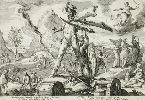 The Age of Iron, published 1589. Creator: Hendrik Goltzius.