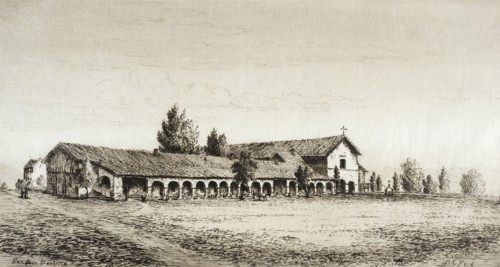 San Juan Bautista, Published in 1883. Creator: Henry Chapman Ford.