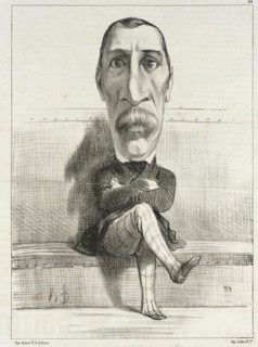 Buvignier, 1849. Creator: Honore Daumier.