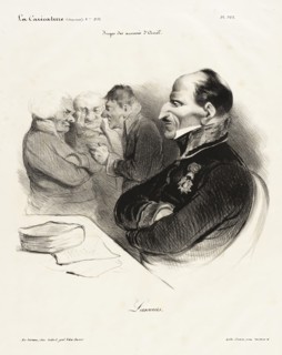Baron de Lascours, 1835. Creator: Honore Daumier.