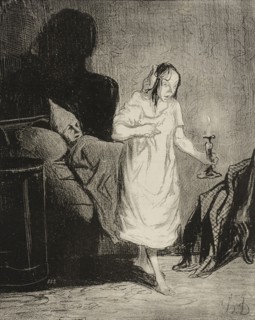 Dis donc Bichette...à quoi songes-tu donc..., 1844. Creator: Honore Daumier.
