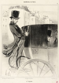 Le Recors, 1841. Creator: Honore Daumier.