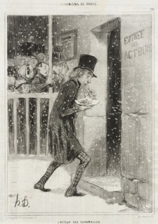 L'Acteur des Funambules, 1842. Creator: Honore Daumier.