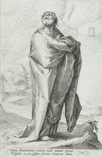 Jeremiah, 1589. Creator: Jacob Matham.