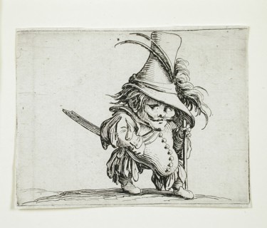The Violin Player, 1616. Creator: Jacques Callot.