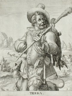 Earth, c1588. Creator: Jacques de Gheyn II.