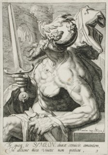 Simeon, c1590. Creator: Jacques de Gheyn II.
