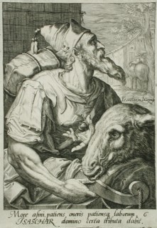 Issachar, c1590. Creator: Jacques de Gheyn II.