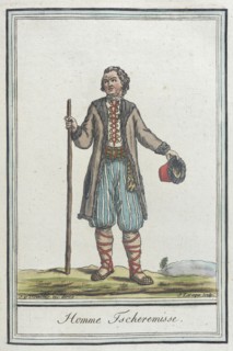 Costumes de Différents Pays, 'Homme Ischeremisse', c1797. Creators: Jacques Grasset de Saint-Sauveur, LF Labrousse.