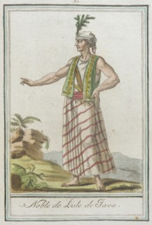 Costumes de Différents Pays, 'Noble de l'Isle de Java', c1797. Creators: Jacques Grasset de Saint-Sauveur, LF Labrousse.