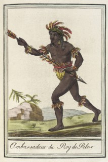 Costumes de Différents Pays, 'Ambassadeur du Roy de Pelew', c1797. Creators: Jacques Grasset de Saint-Sauveur, LF Labrousse.