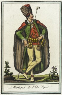 Costumes de Différents Pays, 'Morlaque de l'Isle Opus', c1797. Creators: Jacques Grasset de Saint-Sauveur, LF Labrousse.