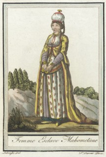 Costumes de Différents Pays, 'Femme Esclave Mahometane', c1797. Creators: Jacques Grasset de Saint-Sauveur, LF Labrousse.