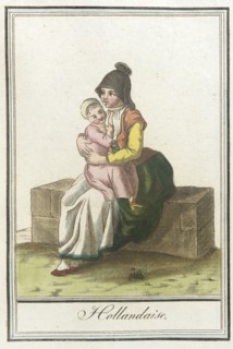 Costumes de Différents Pays, 'Hollandaise', c1797. Creators: Jacques Grasset de Saint-Sauveur, LF Labrousse.