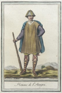 Costumes de Différents Pays, 'Homme de l'Aragon', c1797. Creators: Jacques Grasset de Saint-Sauveur, LF Labrousse.