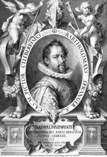 Portrait of Bartholomeus Spranger, 1597. Creator: Jan Muller.