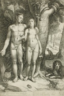 The Temptation, 1605. Creator: Jan Saenredam.