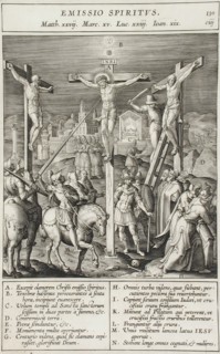 The Coup de Lance, 1593. Creator: Jan Wierix.